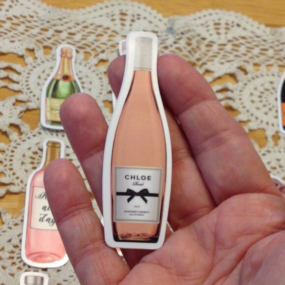 Champagne and liguor cellphone, locker, scrapbook, crafts  stickers - Picture 6 of 6